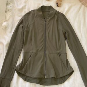 Lululemon olive green jacket